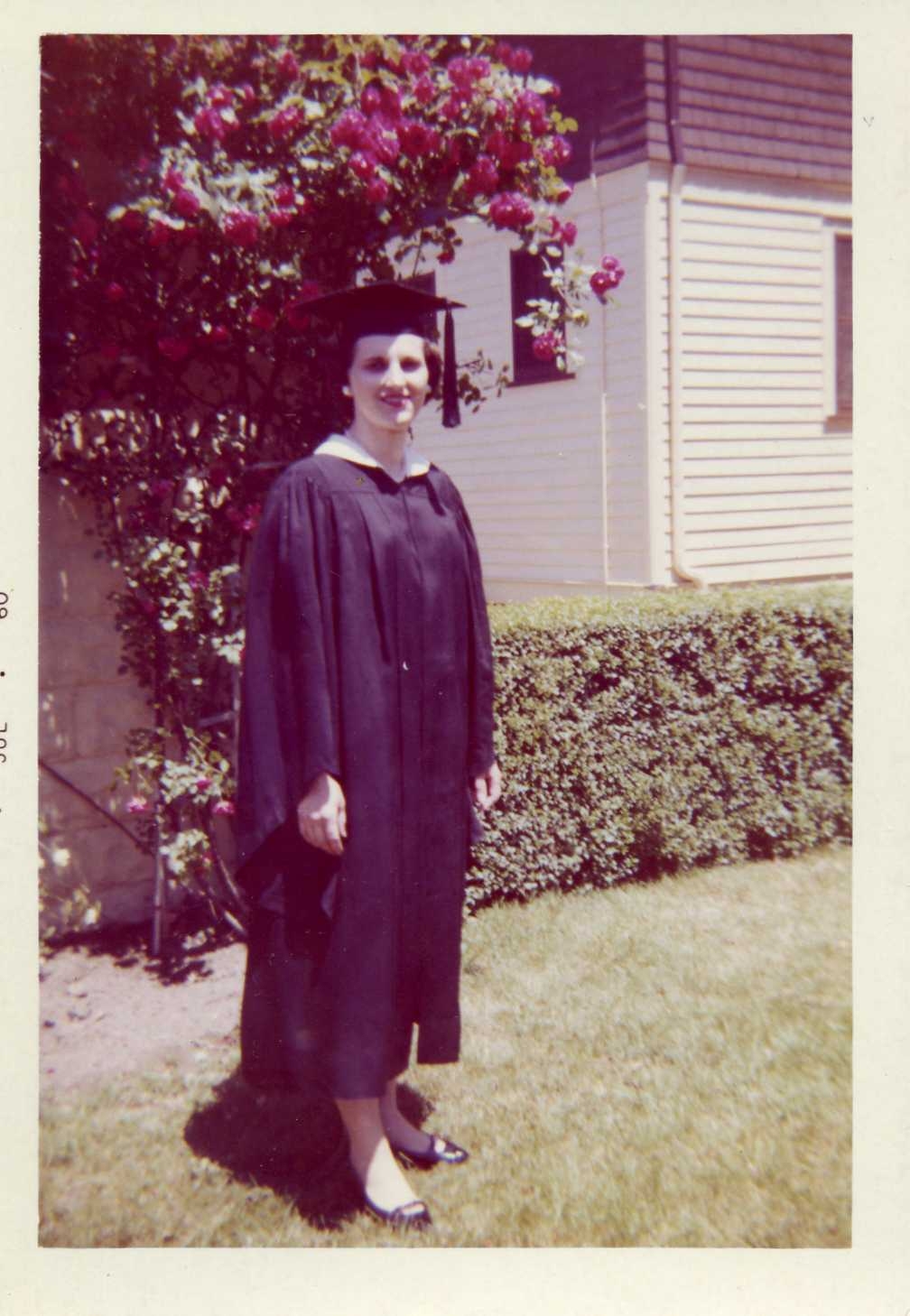1960 Graduation from Harvard