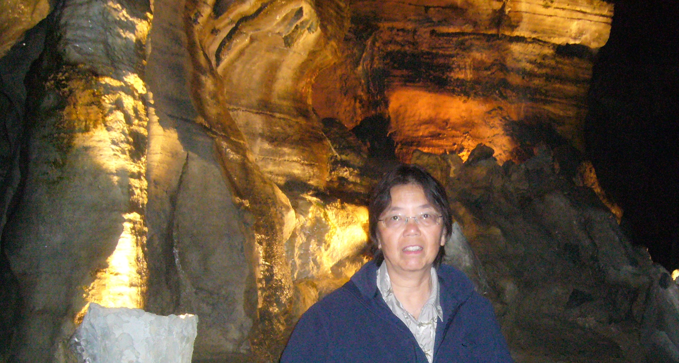 Betty at Howe Caverns, NY