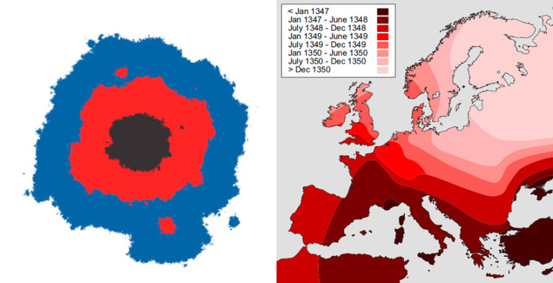 Distance and Epidemics