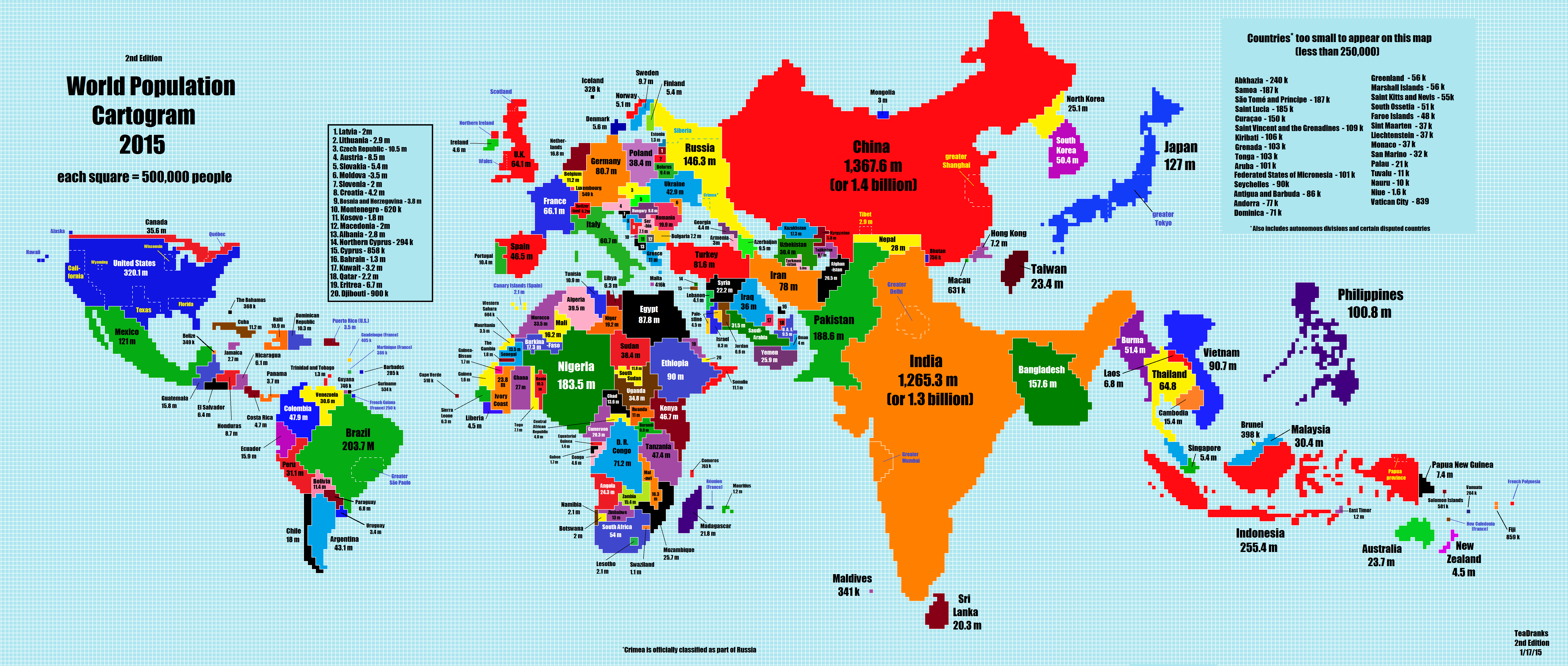 World Population Map