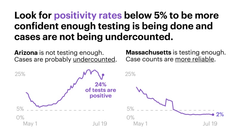 5 percent positivity rate