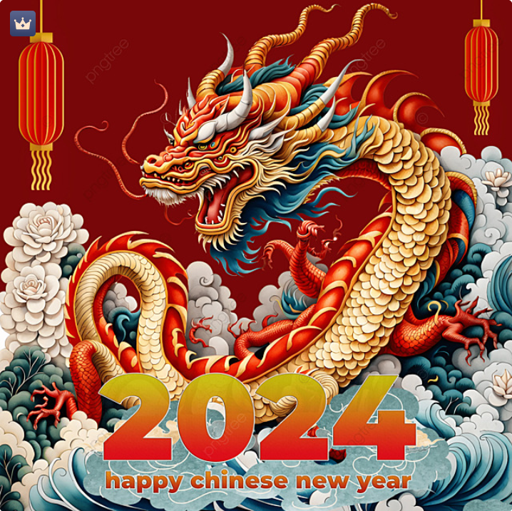 Chinese New Year - Dragon 2024