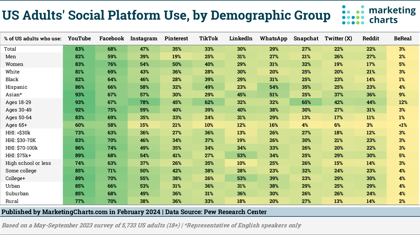 Social Platform-Demographics