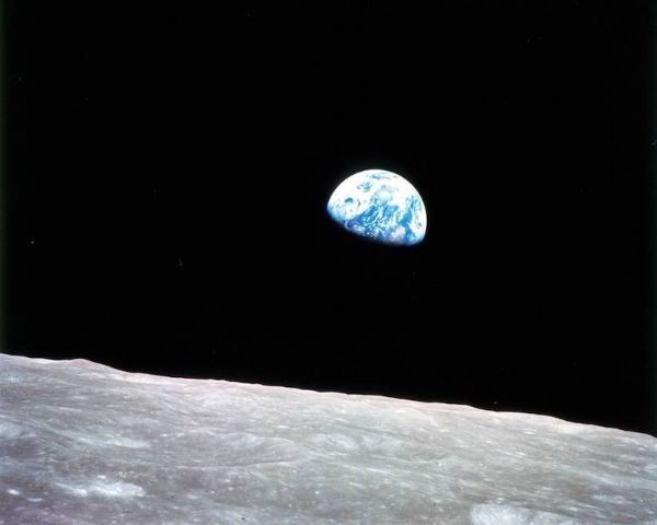 1968 Earthrise Photo by Apollo 8