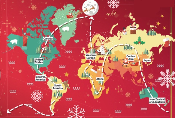 Santa Delivery Route
