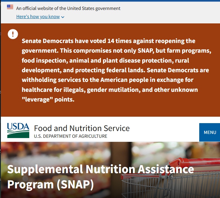 USDA-SNAP Message