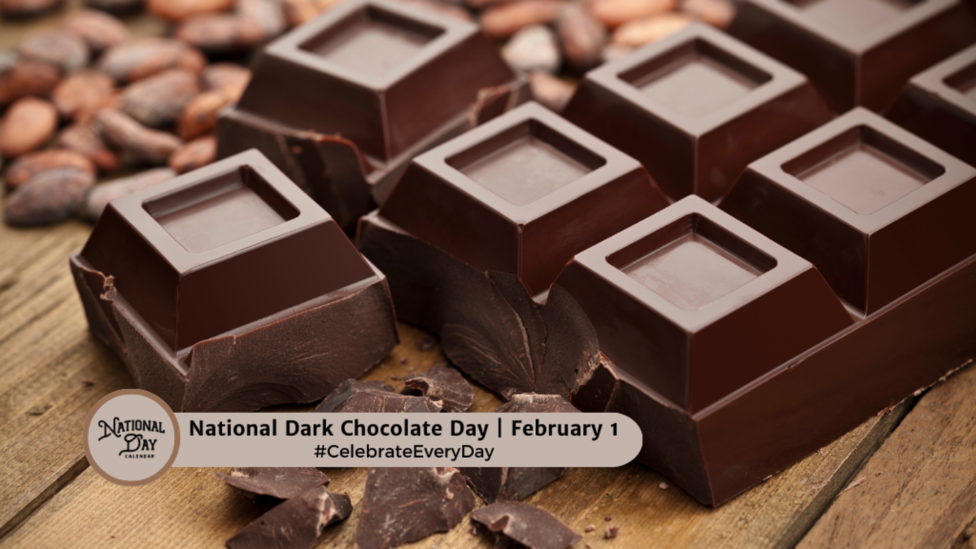 February 1st is National Dark Chocolate Day