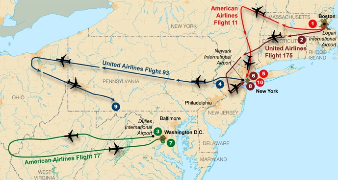 4 flights