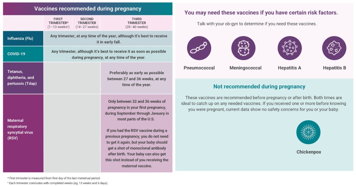 Maternal Immunization Schedule