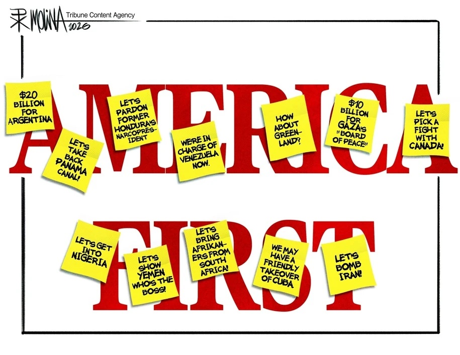 America was never first