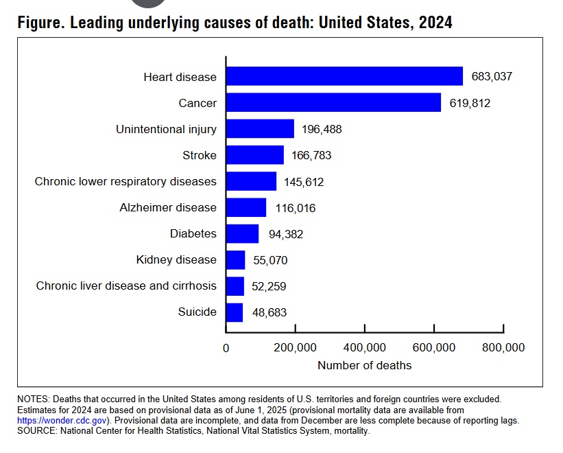 2024 Leading Causes of Death