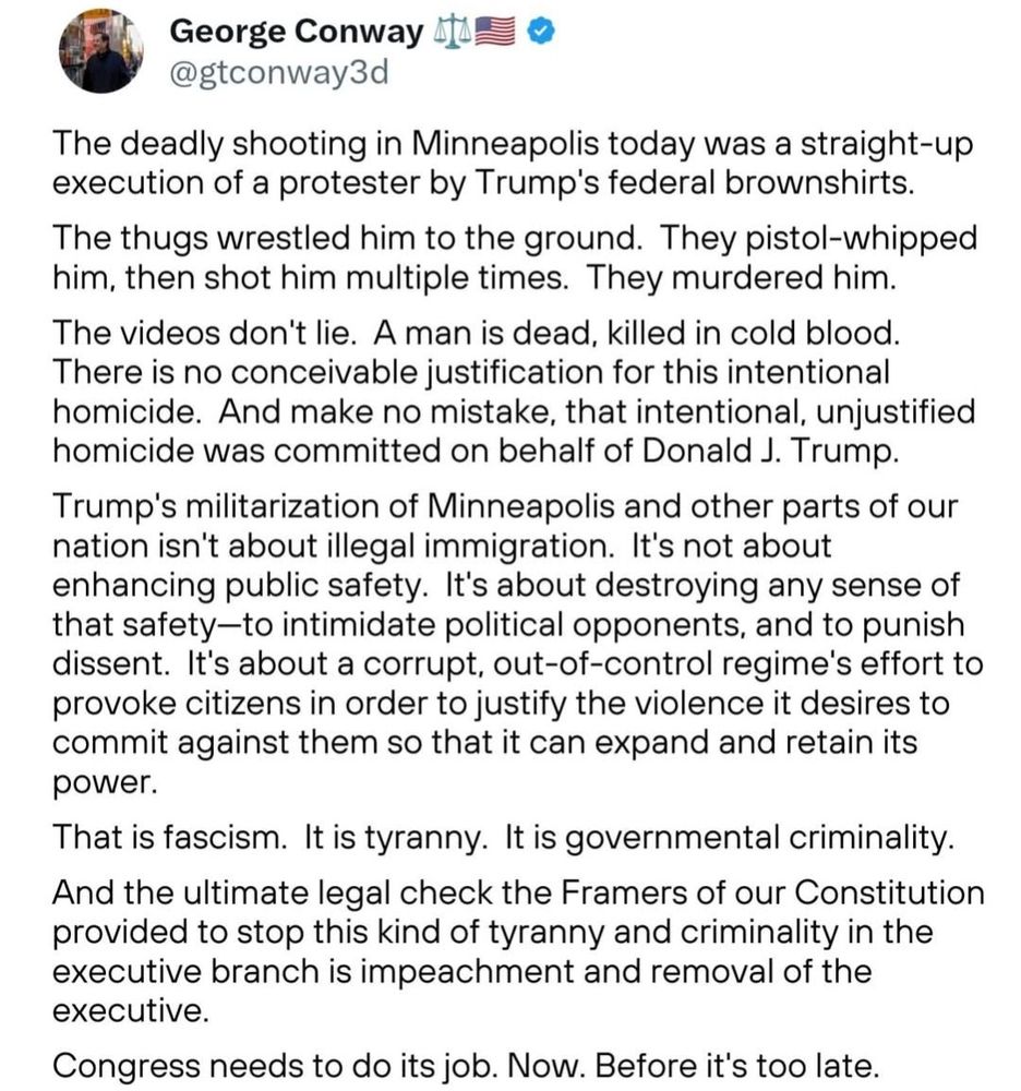 Conway on Petti shooting