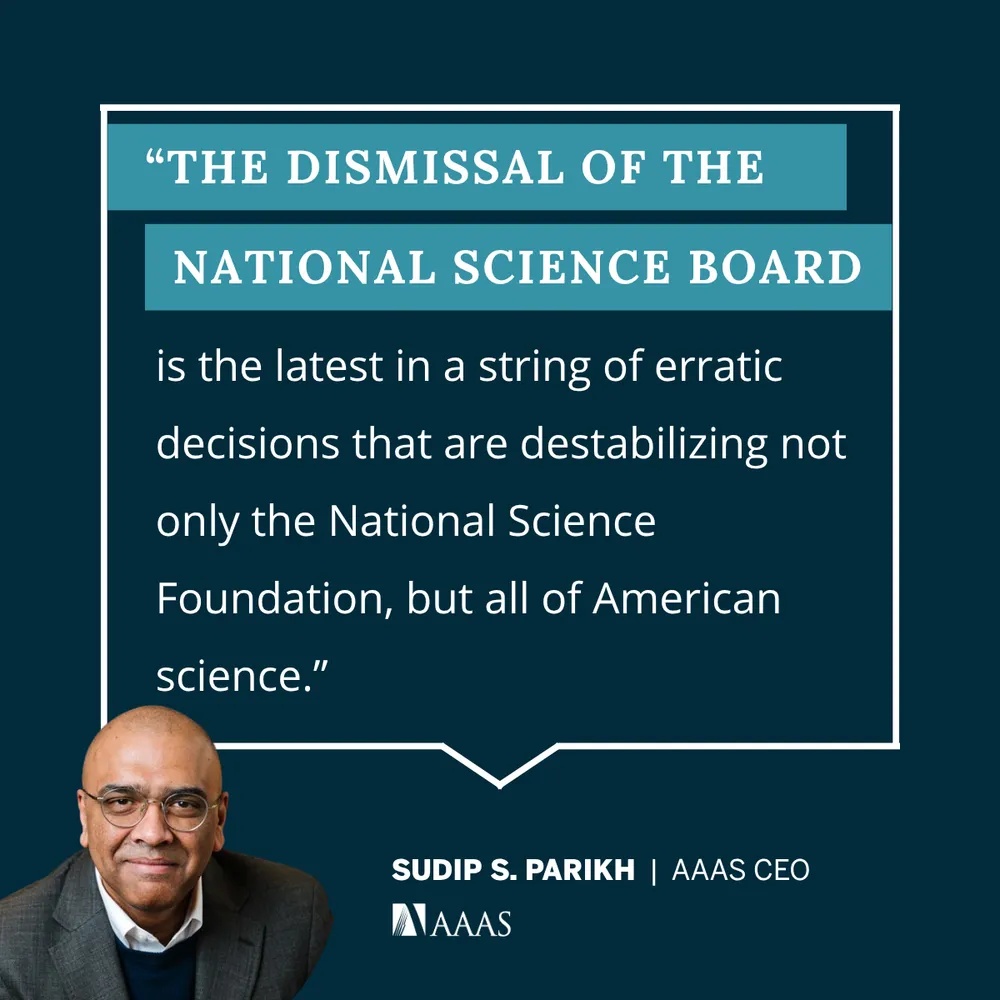 National Science Board cut