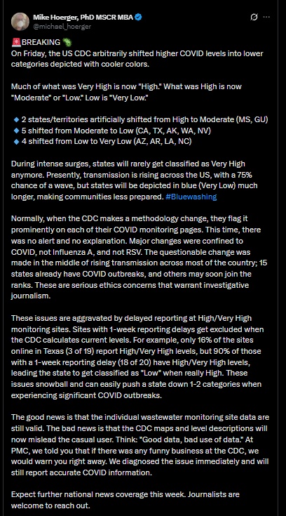 CDC data manipulation