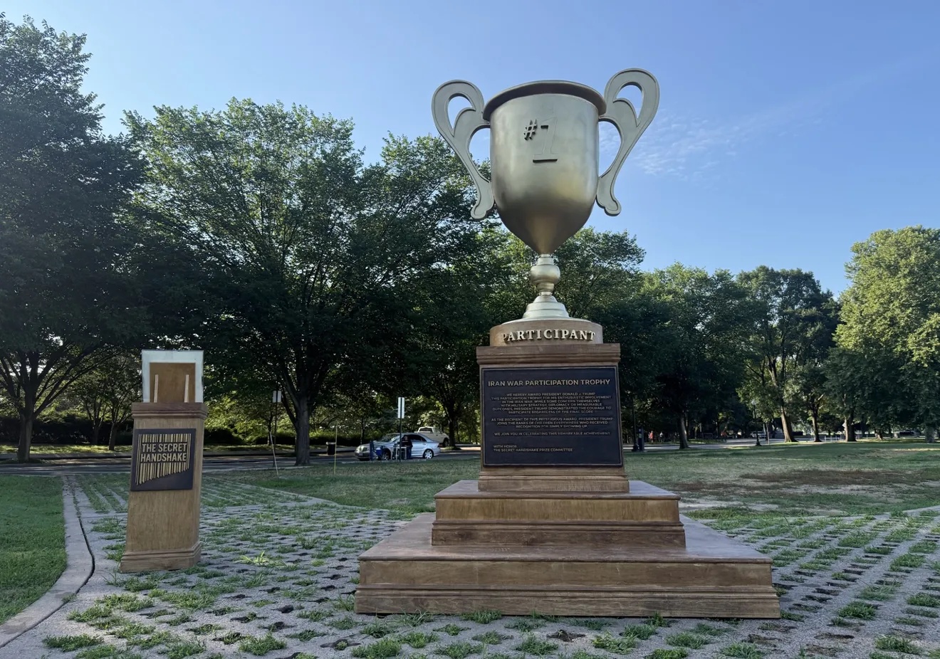 Iran war participation trophy