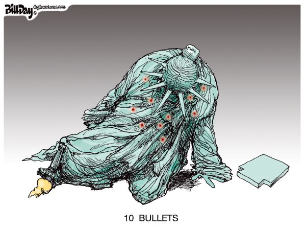 10 Bullets, the number used to kill Pretti