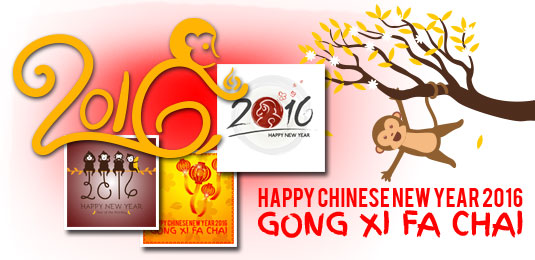 Happy Chinese New Yeark 2016