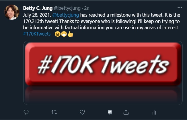 170K Tweet