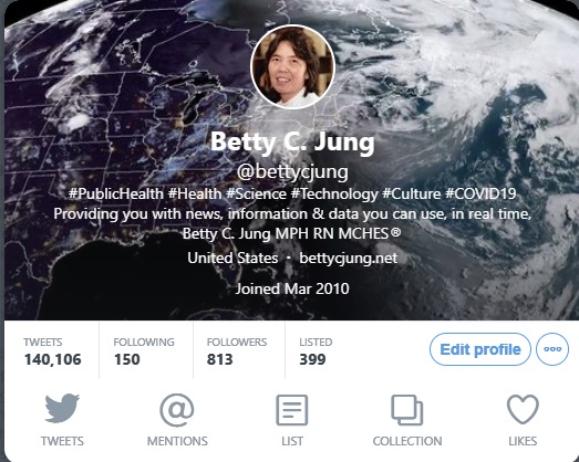 Tweetdeck profile for 140K Tweets