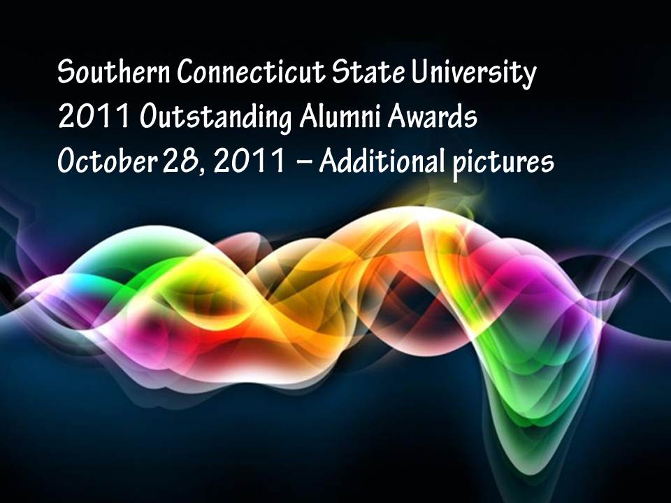 2011 SCSU Outstanding Alumni Awards
