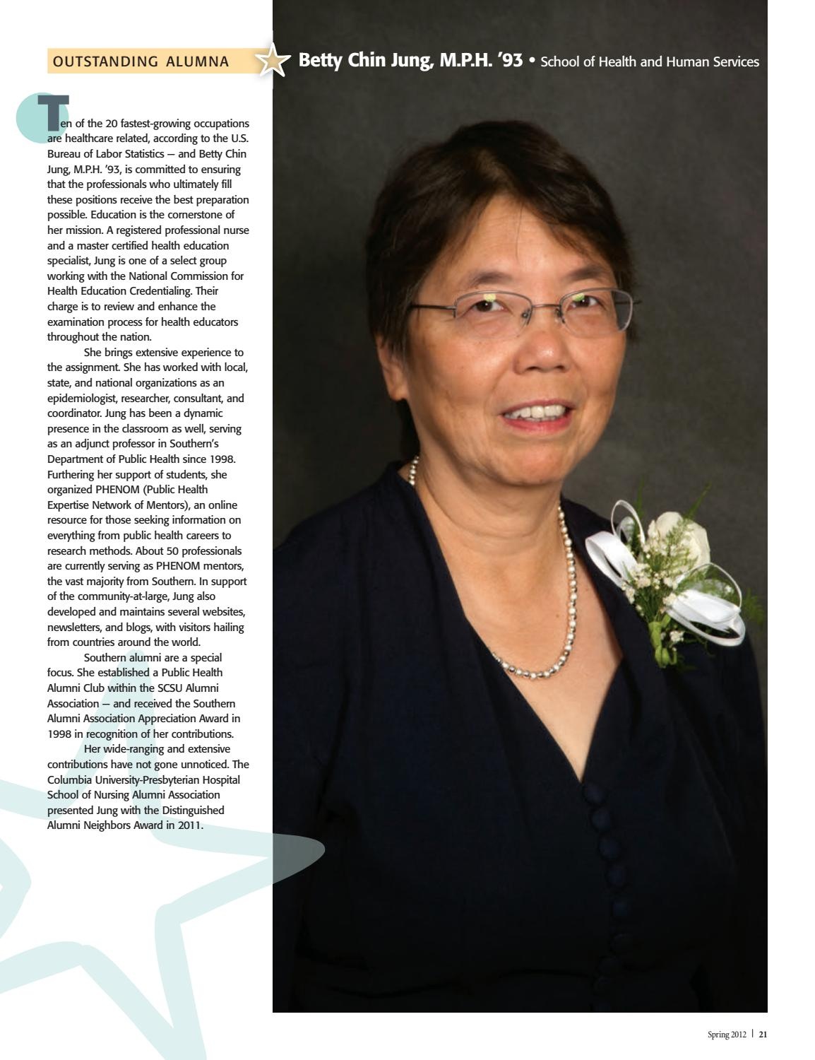 SCSU 2012 - Alumni Award